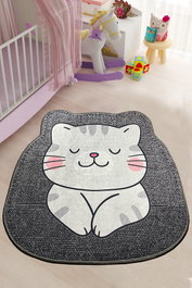 Conceptum Alfombra Neko Multicolor de 80 cm